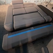 2025 Bennington 22MSBSE Pontoon Boat - Anthracite/Blue